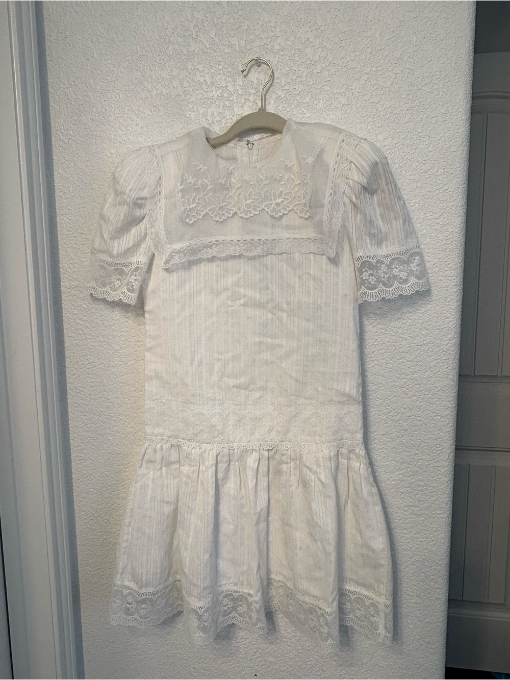 Vintage Gunne Sax White Dress